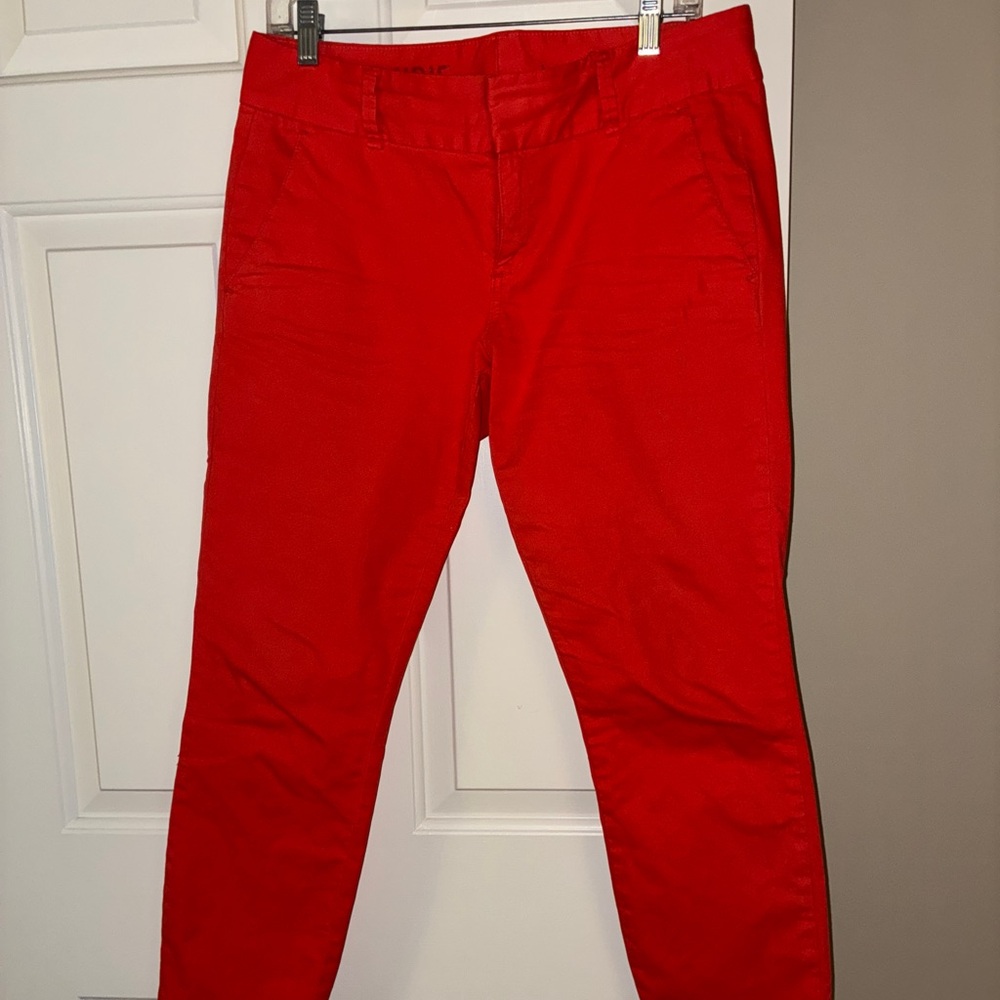 J Crew‎ Vibrant Orange chino pant.  Preowned. Good condition.